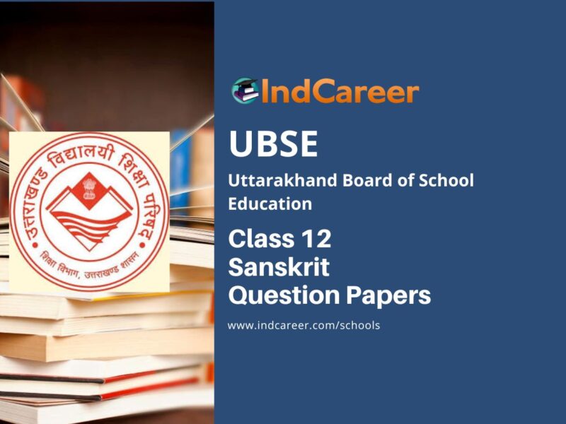 UBSE Class 12 Sanskrit Question Papers