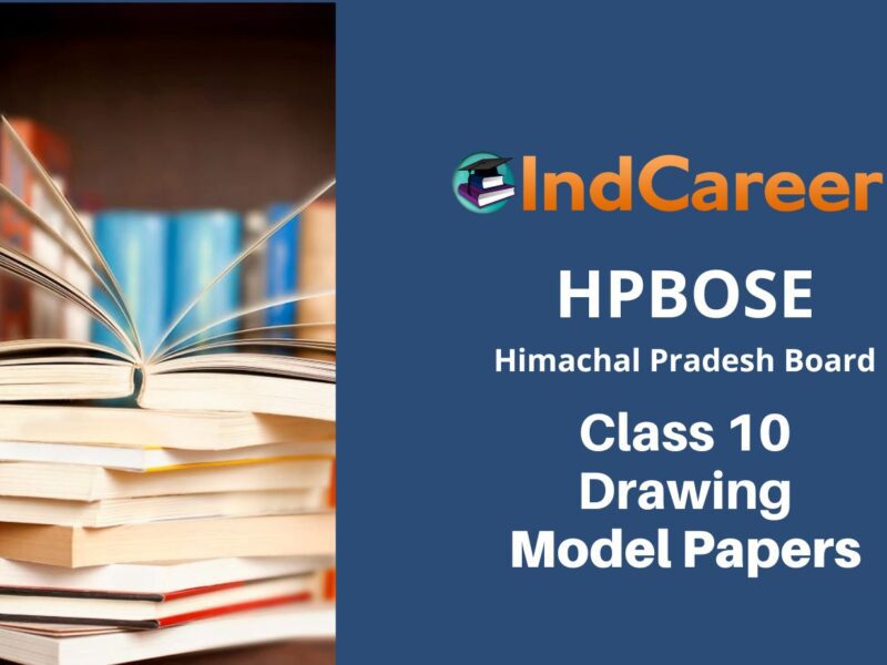 HP Board Class 10 Drawing Model Paper