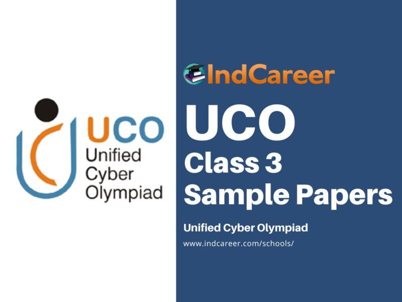 UCO Sample Papers for Class 3