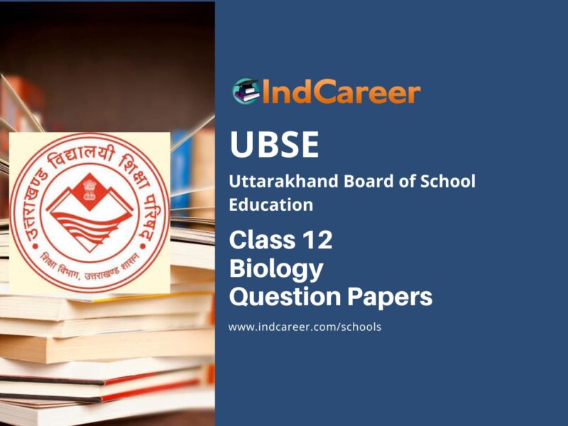 UBSE Class 12 Biology Question Papers