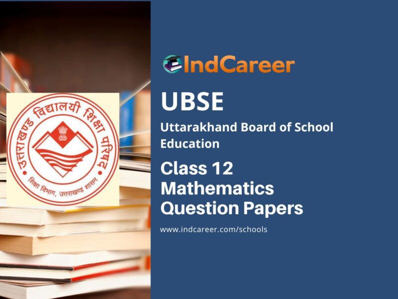 UBSE Class 12 Mathematics Question Papers