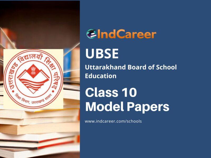 UBSE Class 10 Model Papers