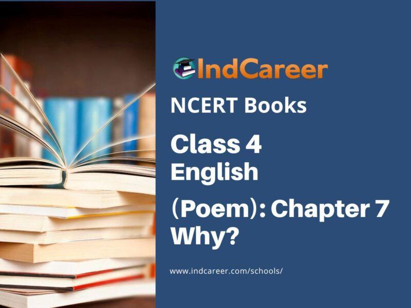 NCERT Book for Class 4 English (Poem): Chapter 7-Why?