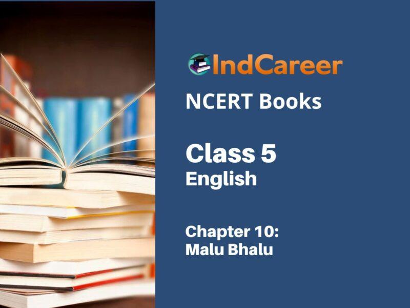 NCERT Book for Class 5 English Chapter 10 Malu Bhalu