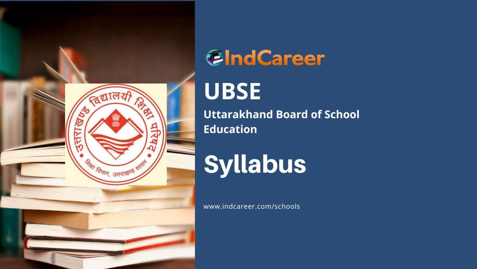 Uttarakhand Board Syllabus
