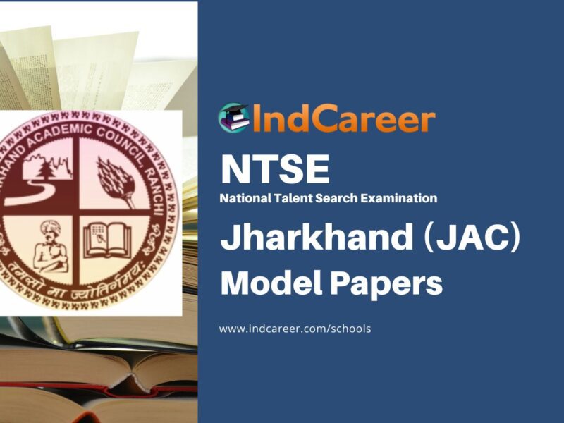 Jharkhand NTSE Model Papers