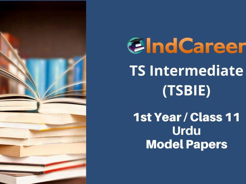 TS Inter 1st Year Urdu Model Paper