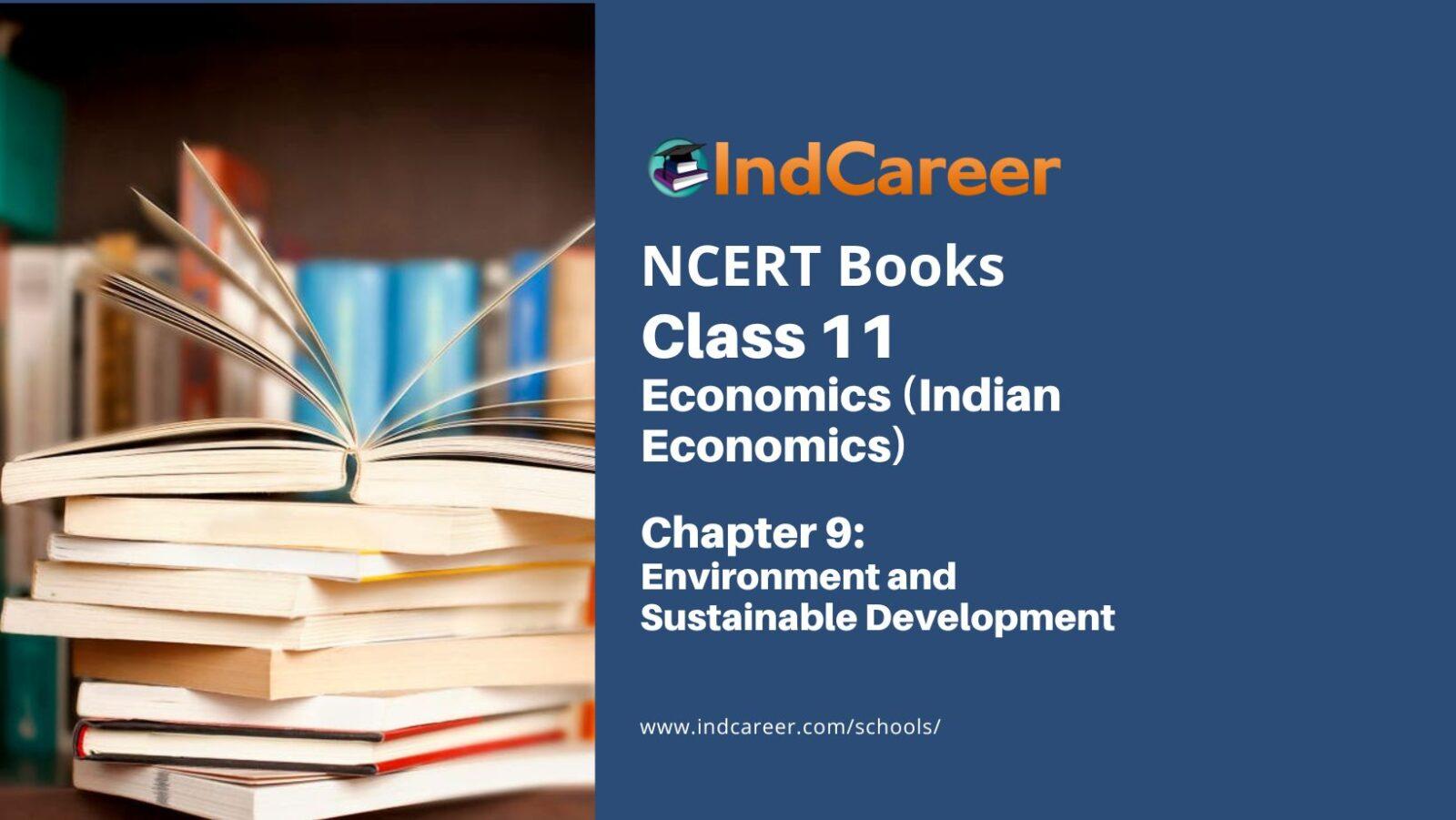 NCERT Book for Class 11 Economics Chapter 9 Environment
