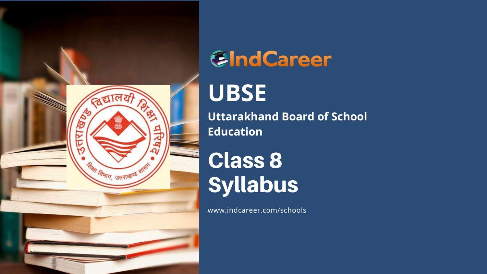 Uttarakhand Board 8th Syllabus