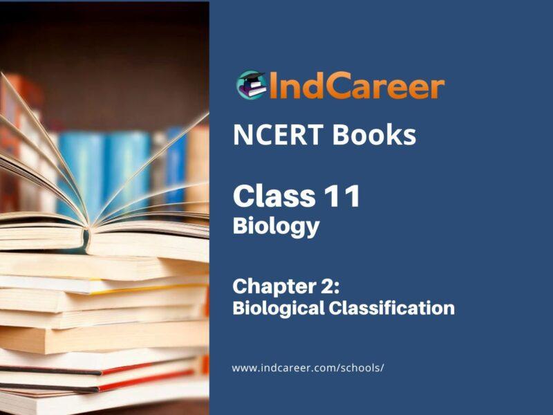 NCERT Book for Class 11 Biology Chapter 2 Biological Classification