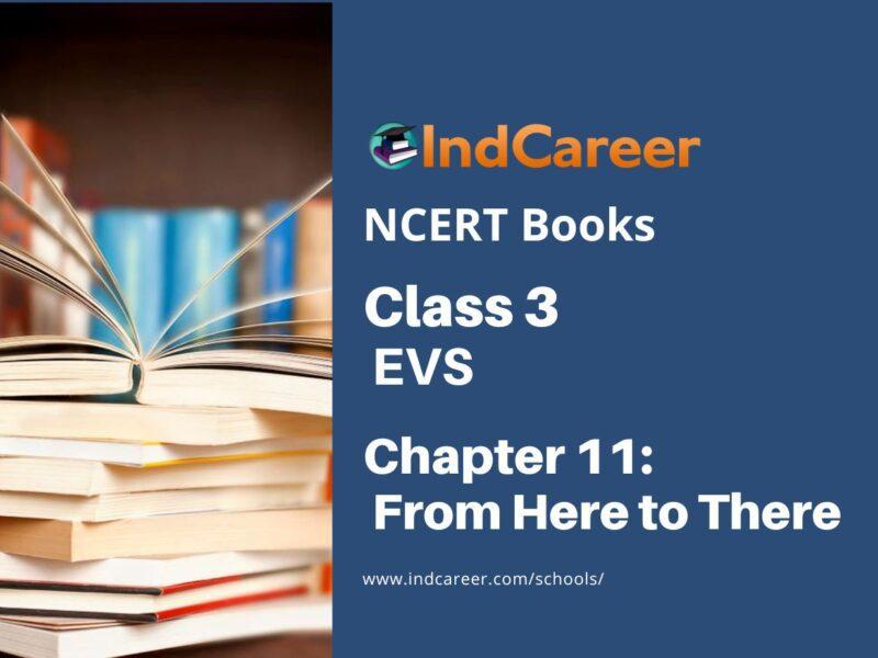 NCERT Book for Class 3 EVS Chapter 11-From Here to There