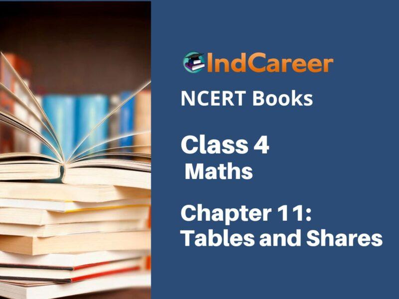 NCERT Book for Class 4 Maths Chapter 11 Tables and Shares