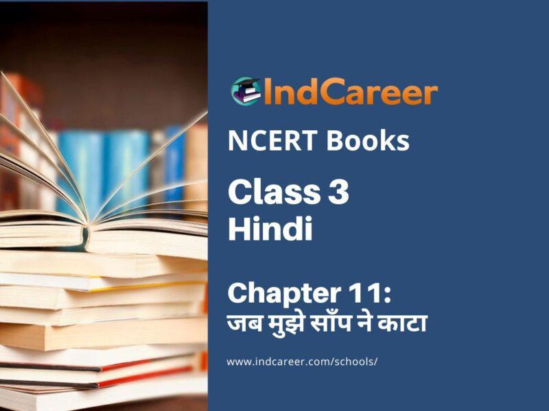 NCERT Book for Class 3 Hindi Chapter 10-जब मुझे साँप ने काटा