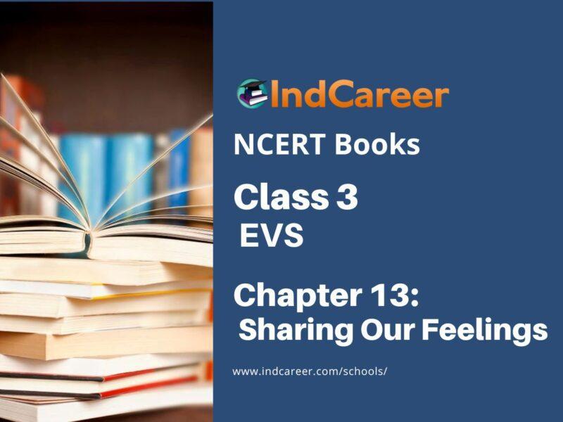 NCERT Book for Class 3 EVS Chapter 13-Sharing Our Feelings