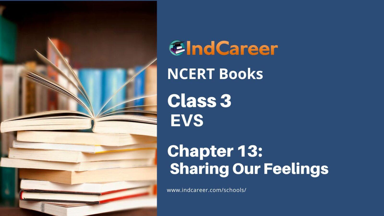 NCERT Book for Class 3 EVS Chapter 13-Sharing Our Feelings