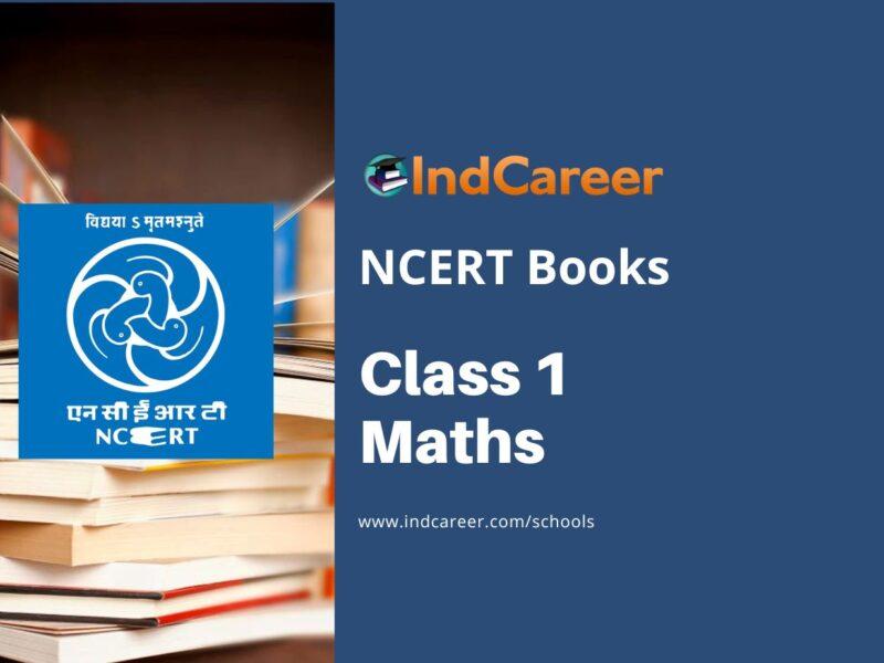 NCERT Book for Class 1 Maths