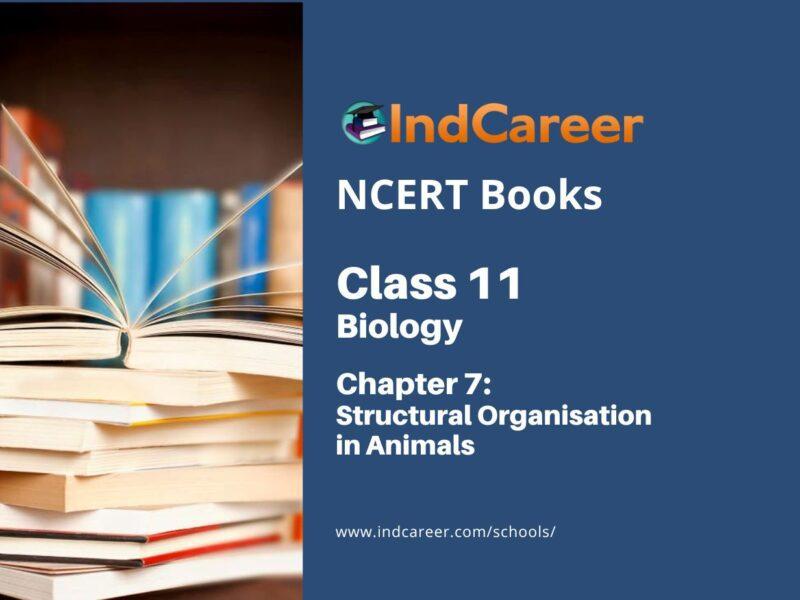 NCERT Book for Class 11 Biology Chapter 7 Structural Organisation in Animals