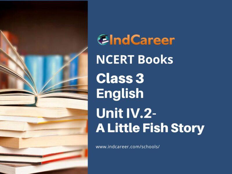 NCERT Book for Class 3 English: Unit IV.2-A Little Fish Story