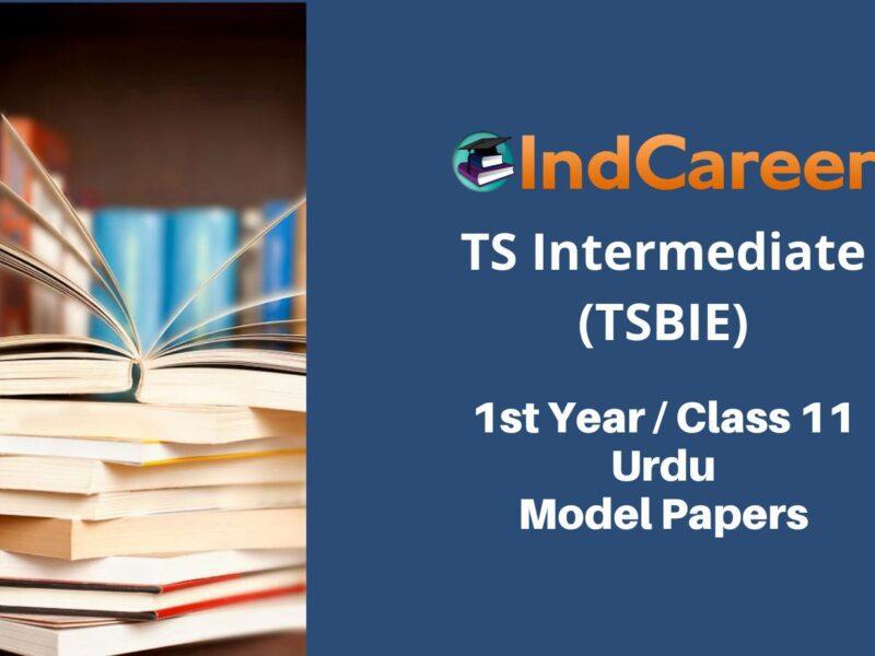 TS Inter 1st Year Urdu Model Paper