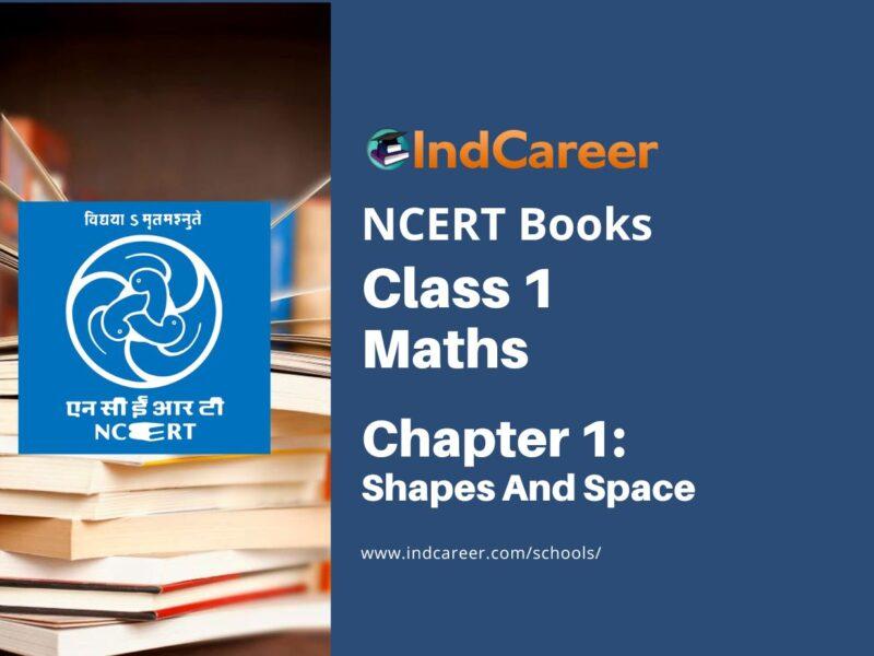 NCERT Book for Class 1 Maths :Chapter 1-Shapes And Space