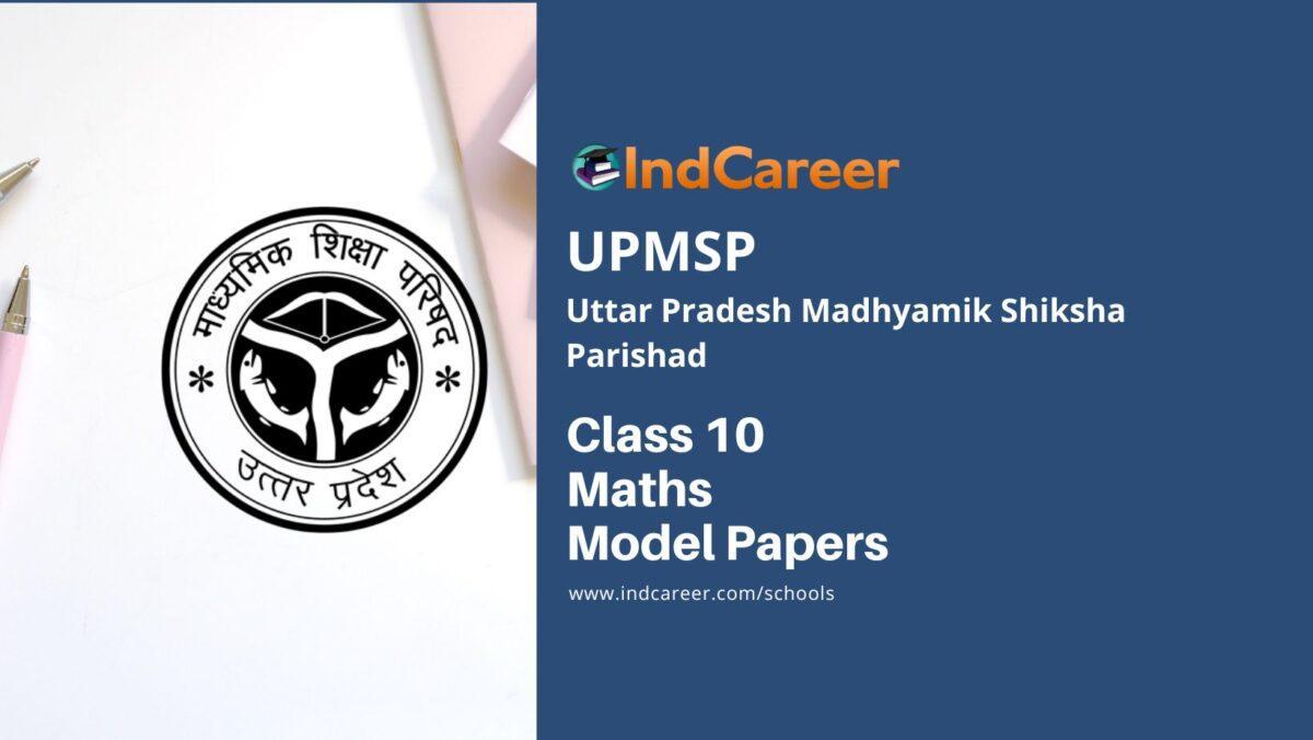 UP Board Class 10 Maths Model Papers