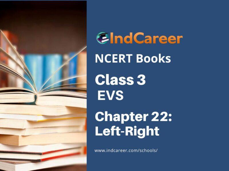 NCERT Book for Class 3 EVS Chapter 22-Left-Right