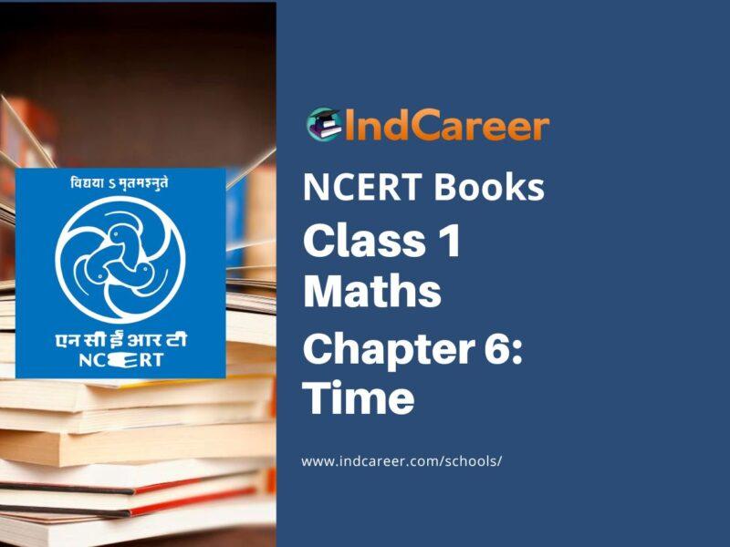 NCERT Book for Class 1 Maths :Chapter 6-Time
