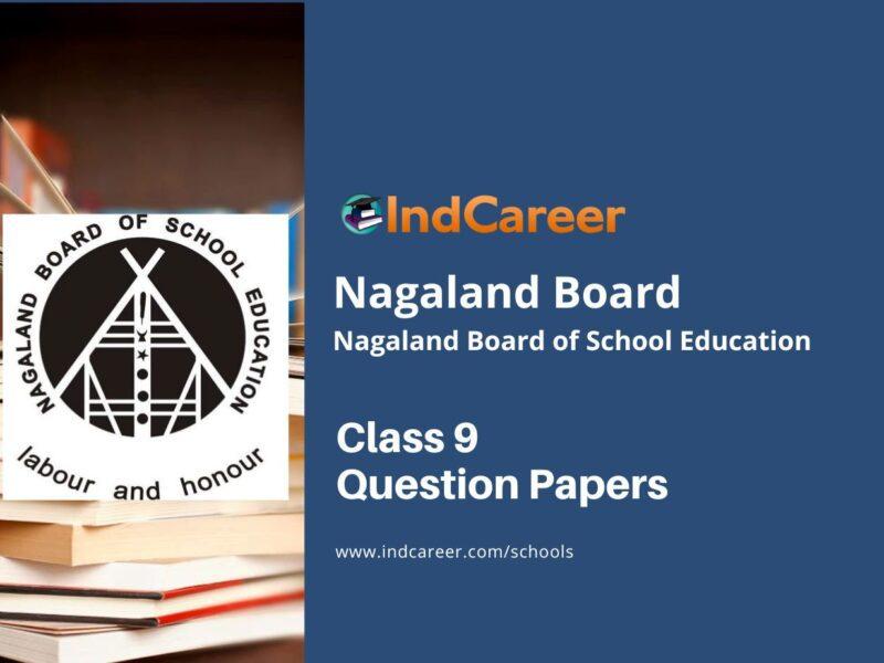 NBSE Class 9 Question Paper