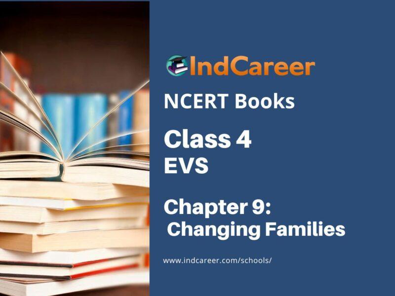 NCERT Book for Class 4 EVS Chapter 9 Changing Families