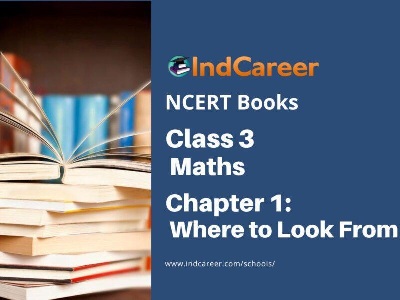 NCERT Book for Class 3 Maths Chapter 1-Where to Look From