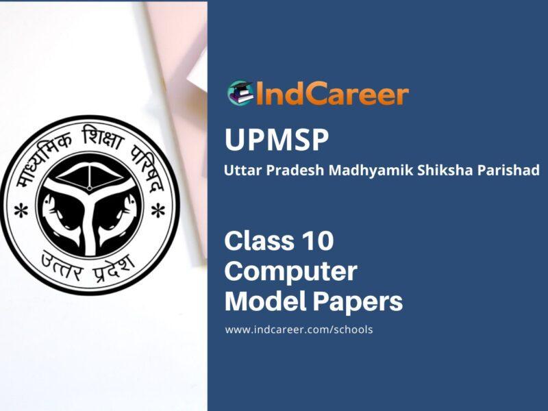 UP Board Class 10 Computer Model Paper