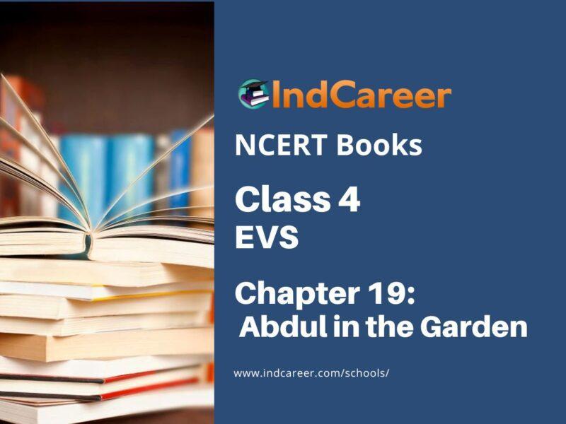 NCERT Book for Class 4 EVS Chapter 19 Abdul in the Garden