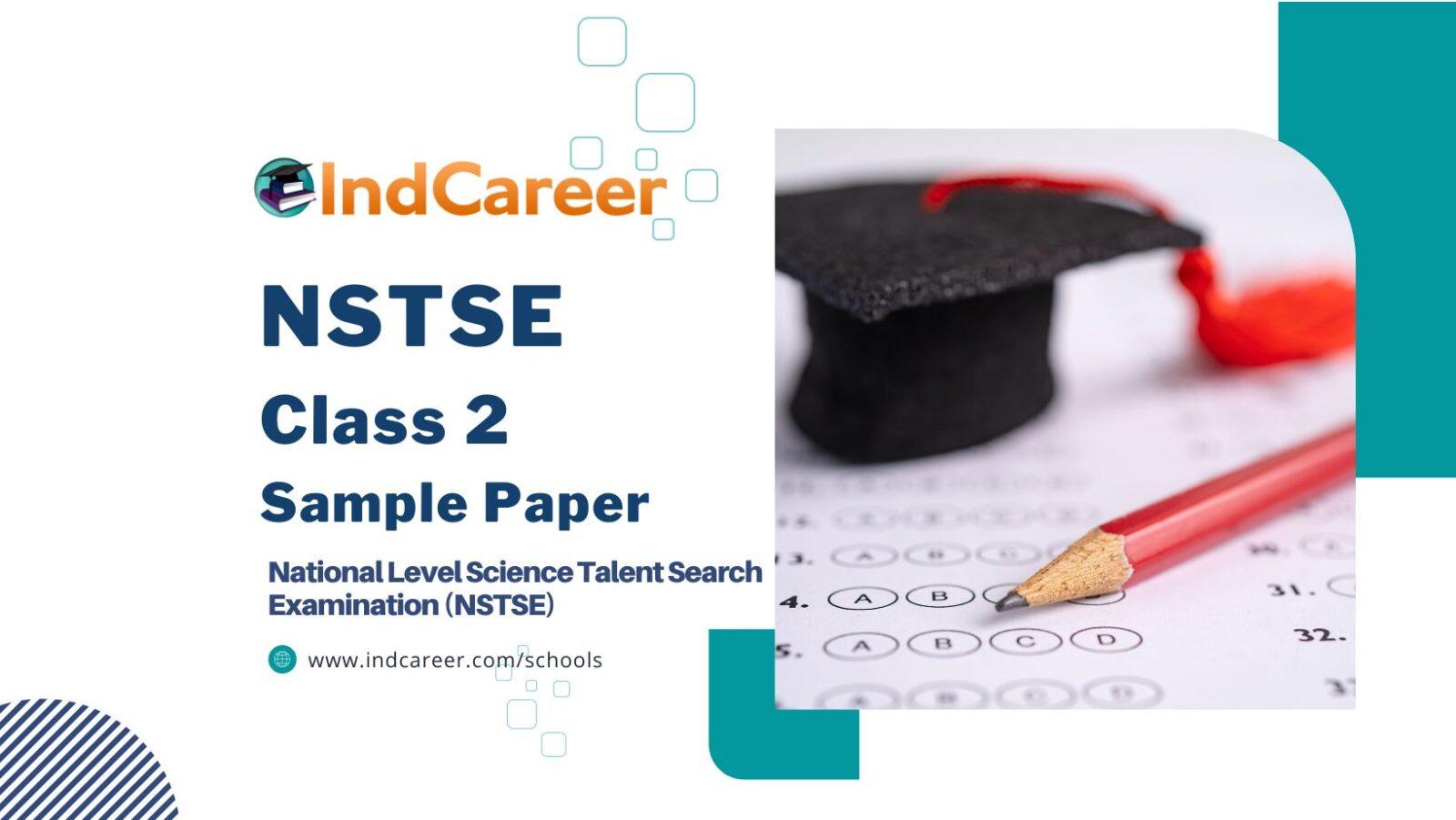 NSTSE Sample Paper for Class 2
