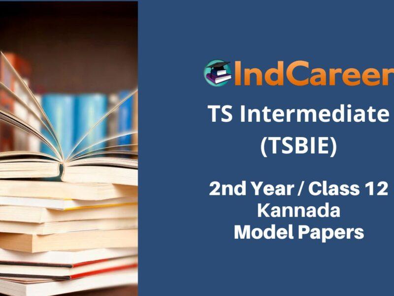 TS Inter 2nd Year Kannada Model Paper