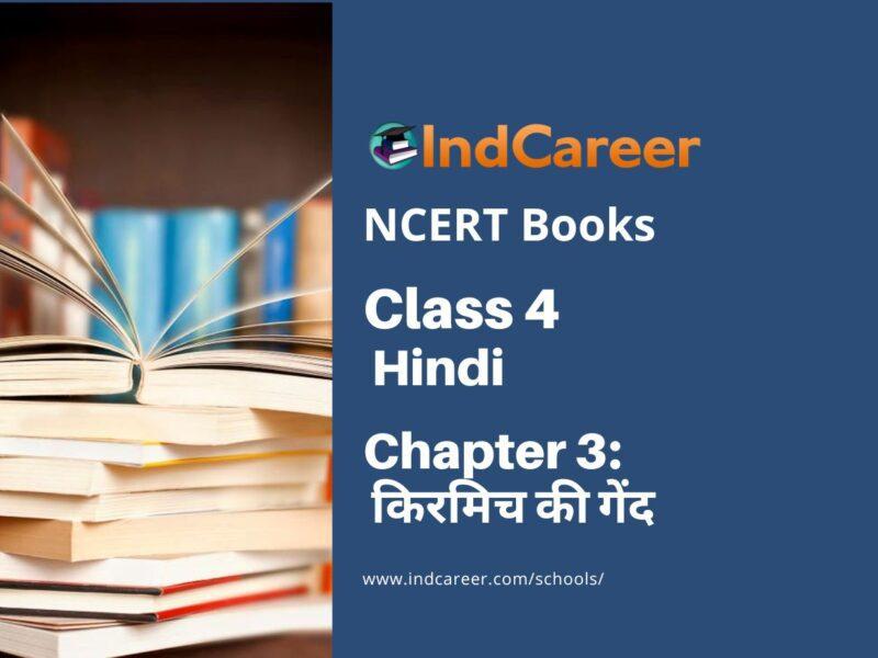 NCERT Book for Class 4 Hindi Chapter 3 किरमिच की गेंद