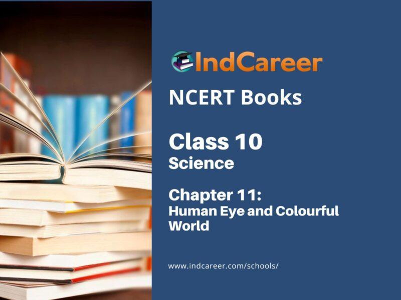 NCERT Book for Class 10 Science Chapter 11 Human Eye and Colourful World