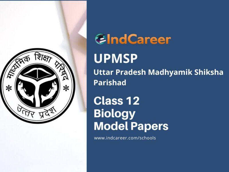 UP Board Class 12 Biology Model Papers