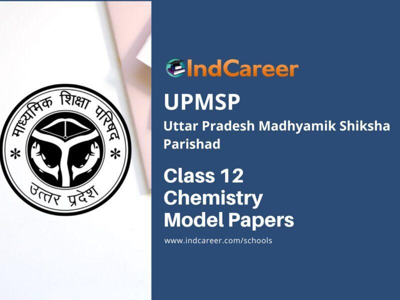 UP Board Class 12 Chemistry Model Papers