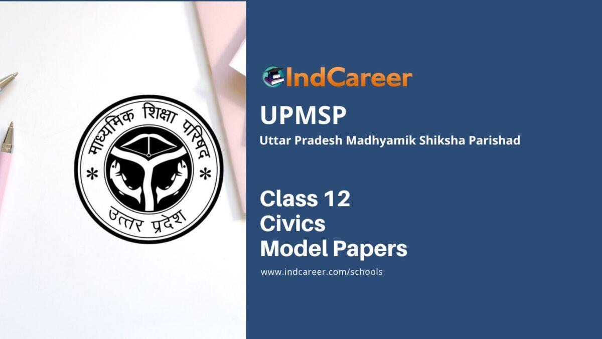 UP Board Class 12 Civics Model Papers