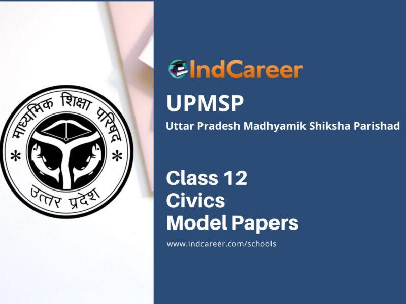 UP Board Class 12 Civics Model Papers
