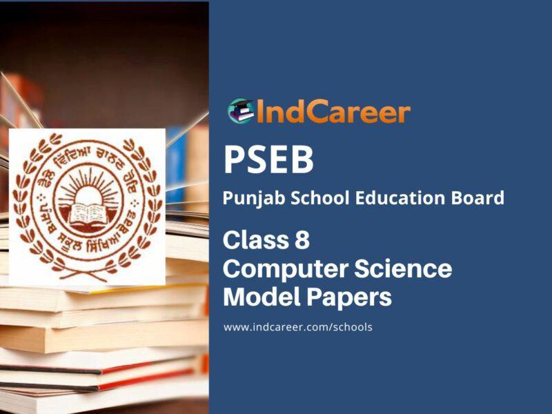 PSEB Class 8 Computer Science Model Paper