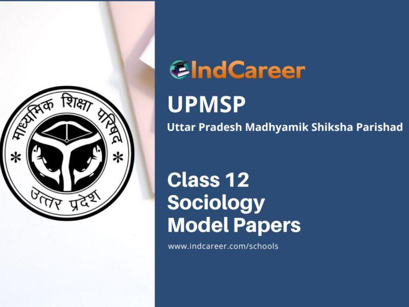 UP Board Class 12 Sociology Model Papers