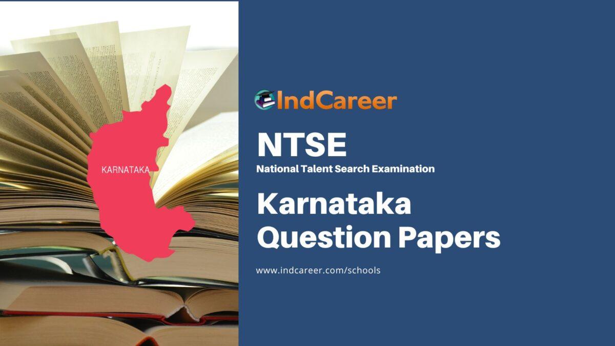 Karnataka NTSE Question Papers