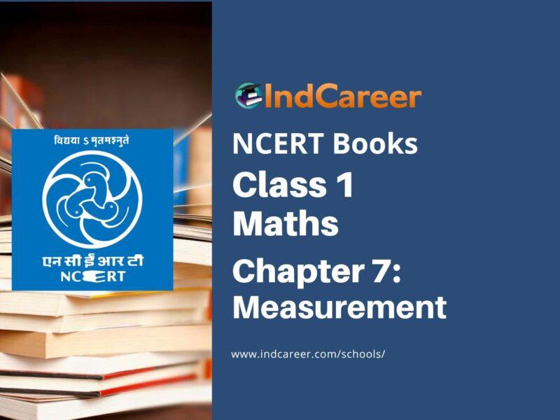 NCERT Book for Class 1 Maths :Chapter 7-Measurement