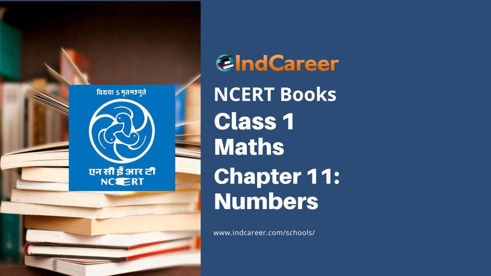 NCERT Book for Class 1 Maths :Chapter 11-Numbers