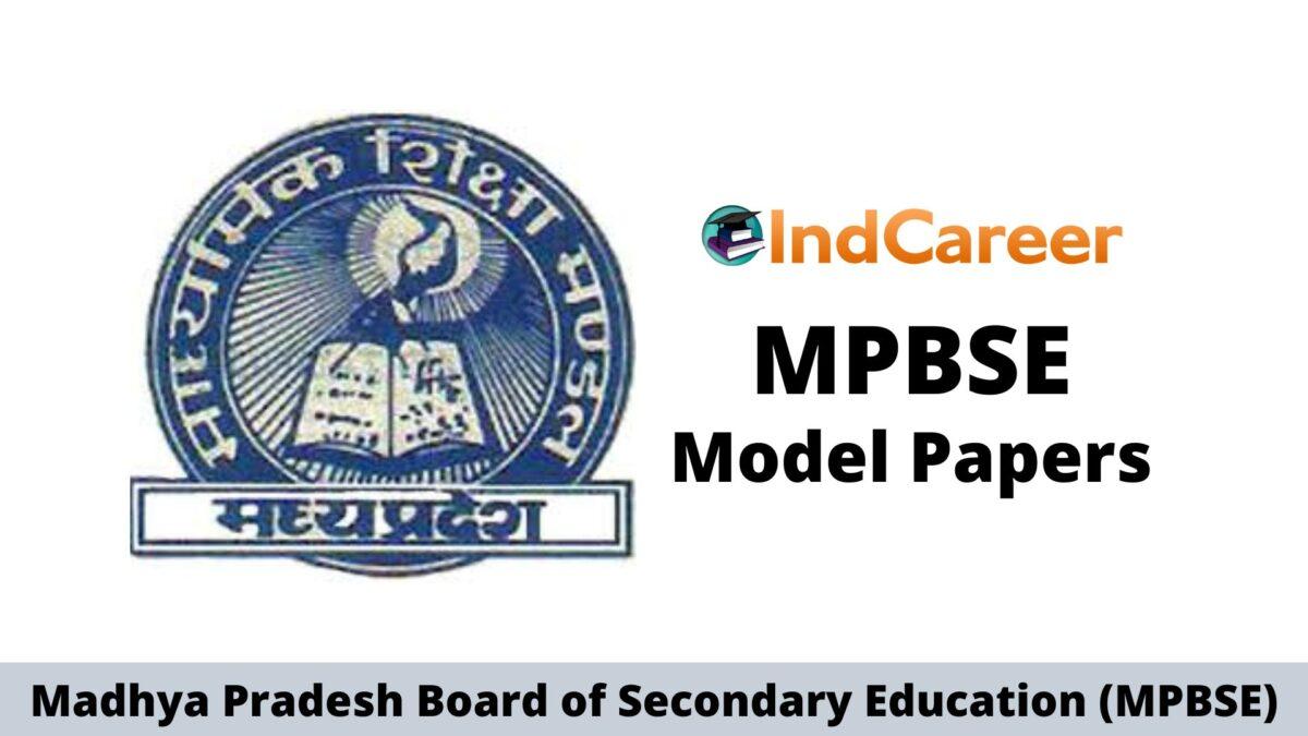 Madhya Pradesh Board Sample Papers