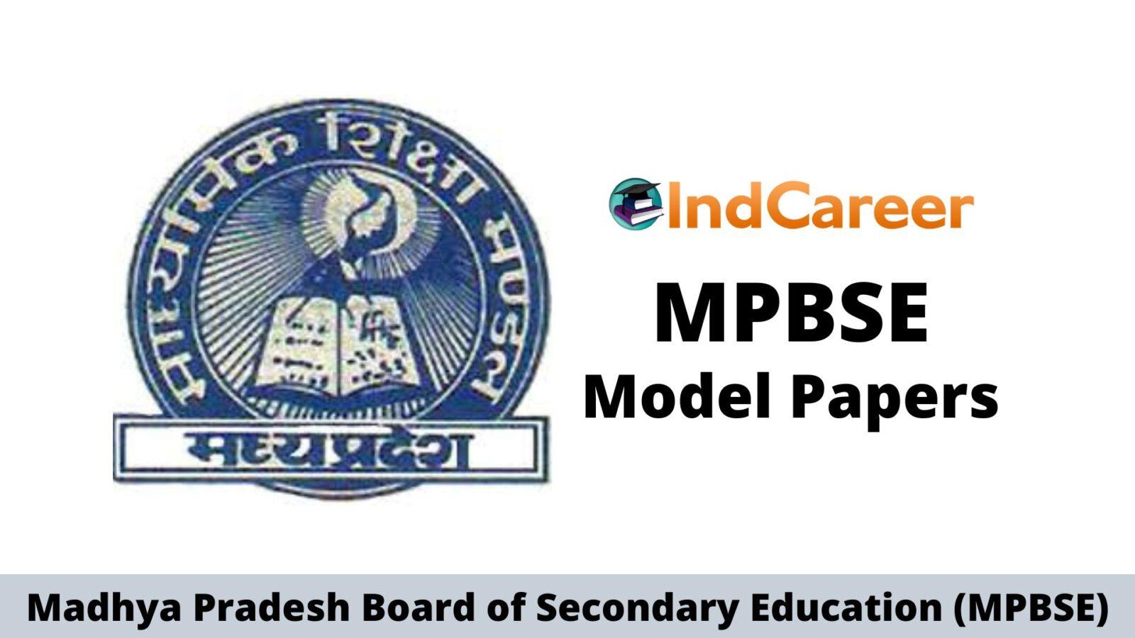 Madhya Pradesh Board Sample Papers