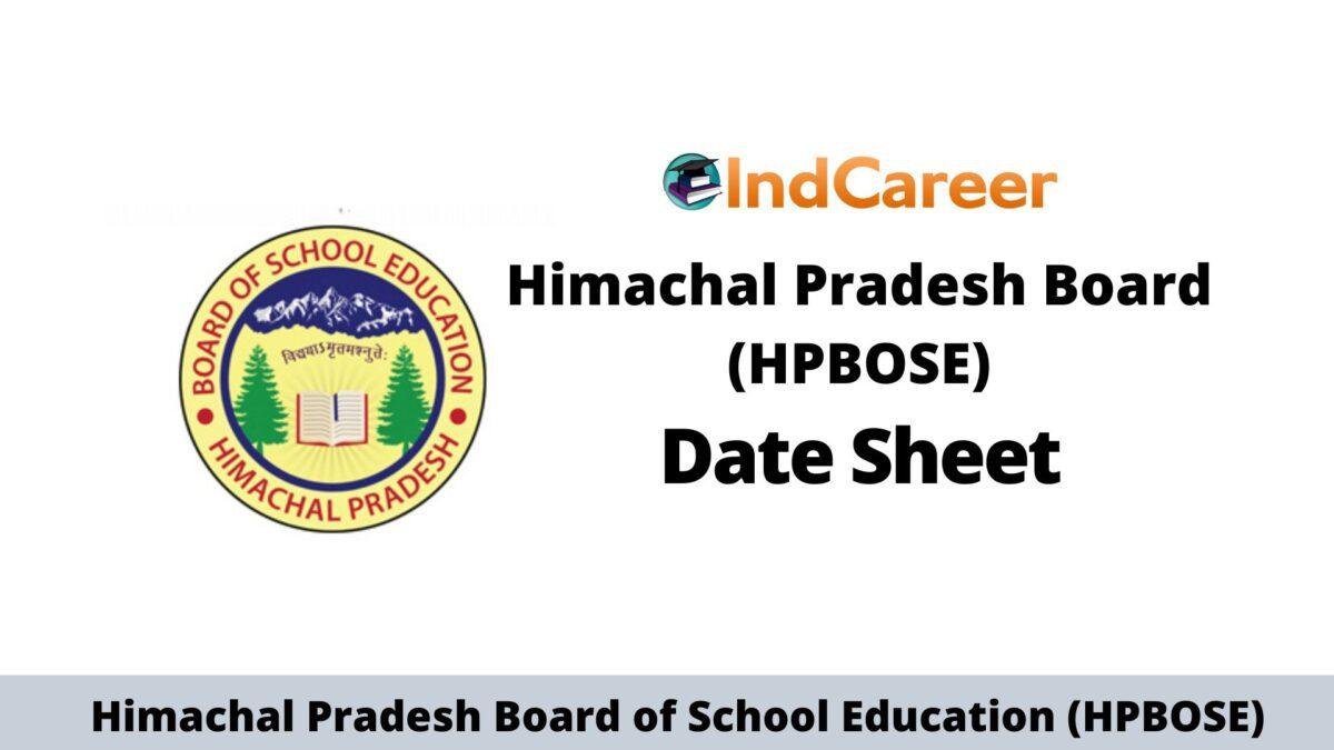HP Board Date Sheet