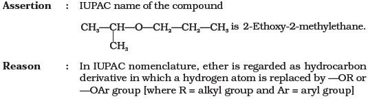Alcohols, Phenols and Ethers