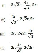 Class 12 Important Questions for Chemistry - Solid State